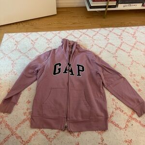 GAP Mauve Full-Zip Hoodie